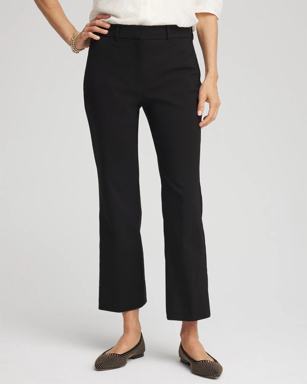 Chico's - Emme Cropped Flared Pants