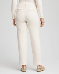 Chico's - Matelassé Slim Tapered Ankle Pants