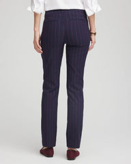 Chico's - Shadow Stripe Brigitte™ Slim Pull-On Pants