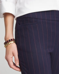 Chico's - Shadow Stripe Brigitte™ Slim Pull-On Pants