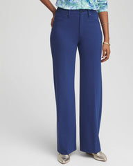 Chico's - Five-Pocket Wide-Leg Ponte Pants