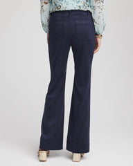 Chico's - Faux Suede Bootcut Ankle Pants