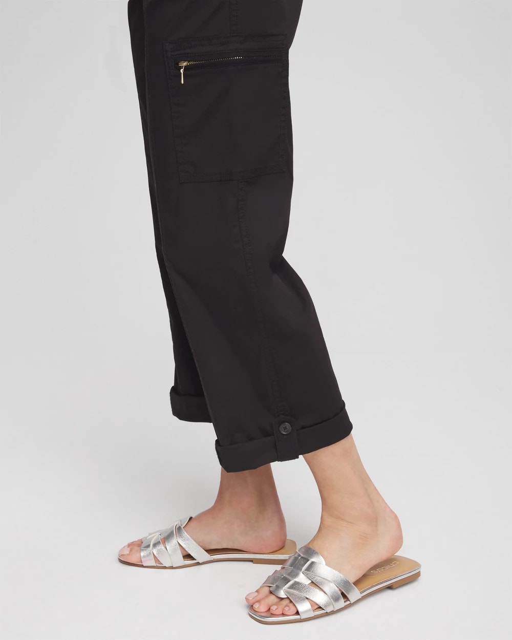 Chico's - Poplin Cropped Pants
