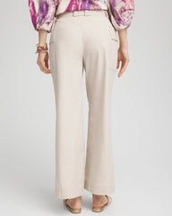 Chico's - Belted Twill Utility Cropped Pants