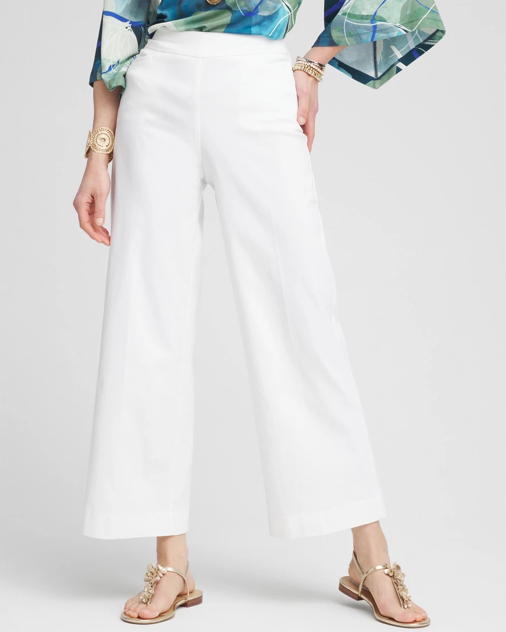 Chico's - Brigitte™ Wide-Leg Cropped Pants
