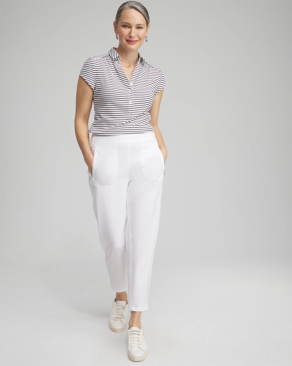 Chico's - Zenergy® UPF Ribbed Side Ankle Pants