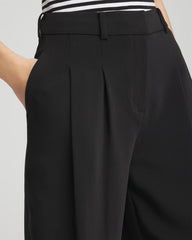 Chico's - Crepe Pleated Relaxed Pants