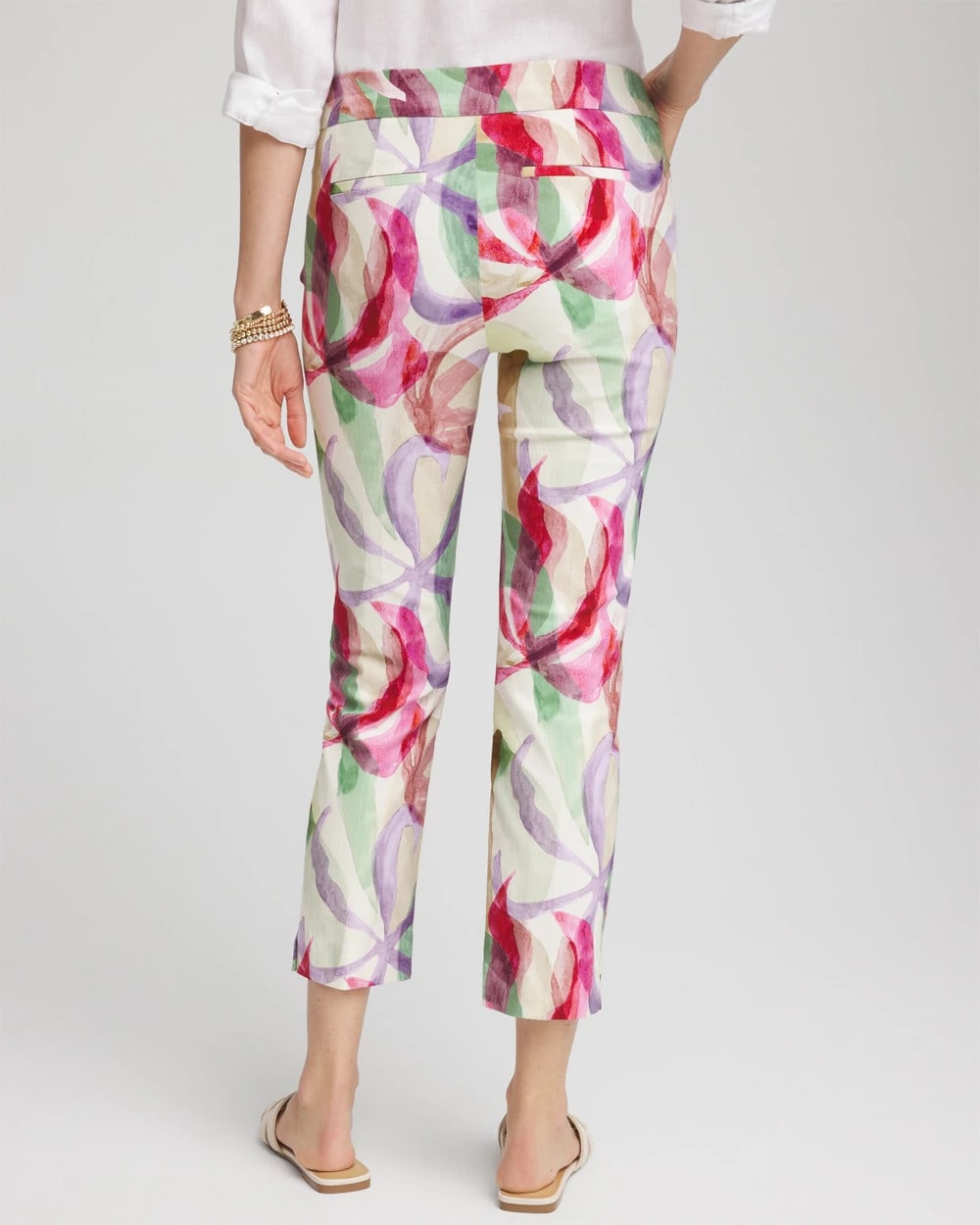 Chico's - Brigitte™ Slub Slim Cropped Pants