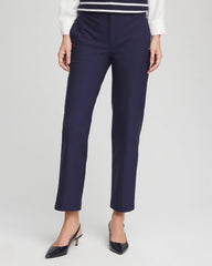 Chico's - Cotton Straight Ankle Trousers