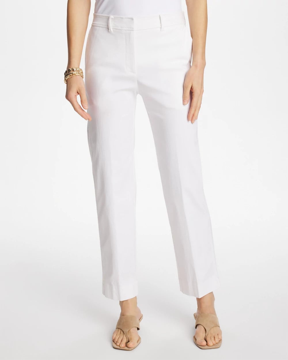Chico's - Emme Fly Front Straight Crop