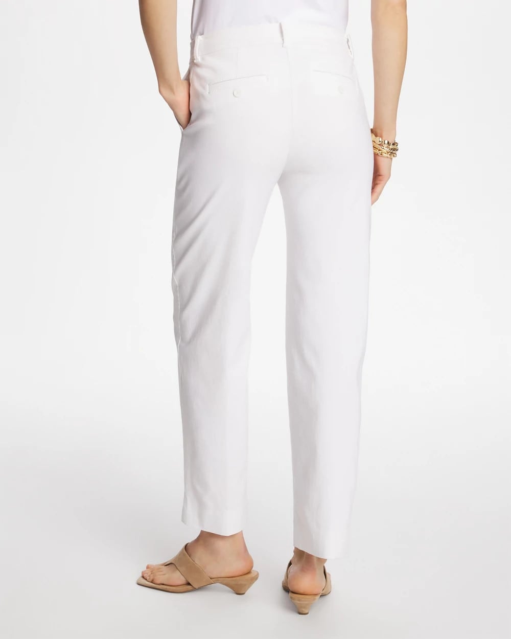 Chico's - Emme Fly Front Straight Crop