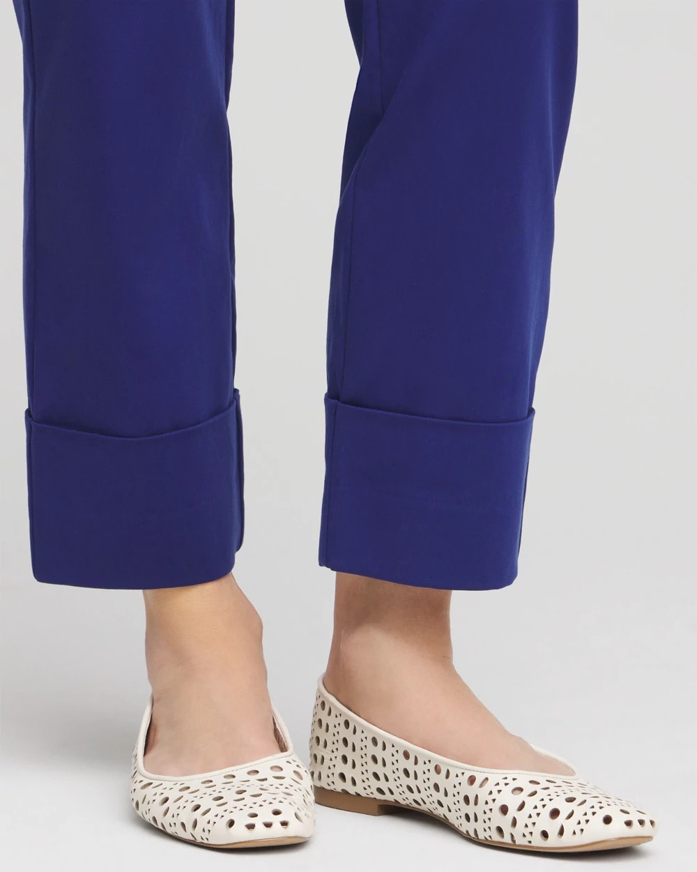 Chico's - Stretch Sateen Cropped Pants