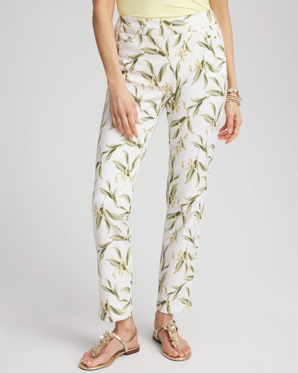 Chico's - Brigitte™ Slub Slim Ankle Pants