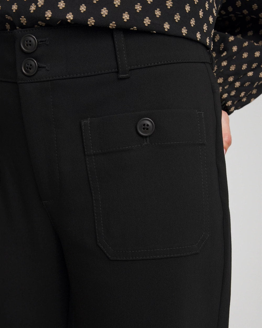 Chico's - Emme Four Pocket Straight Cropped Pants