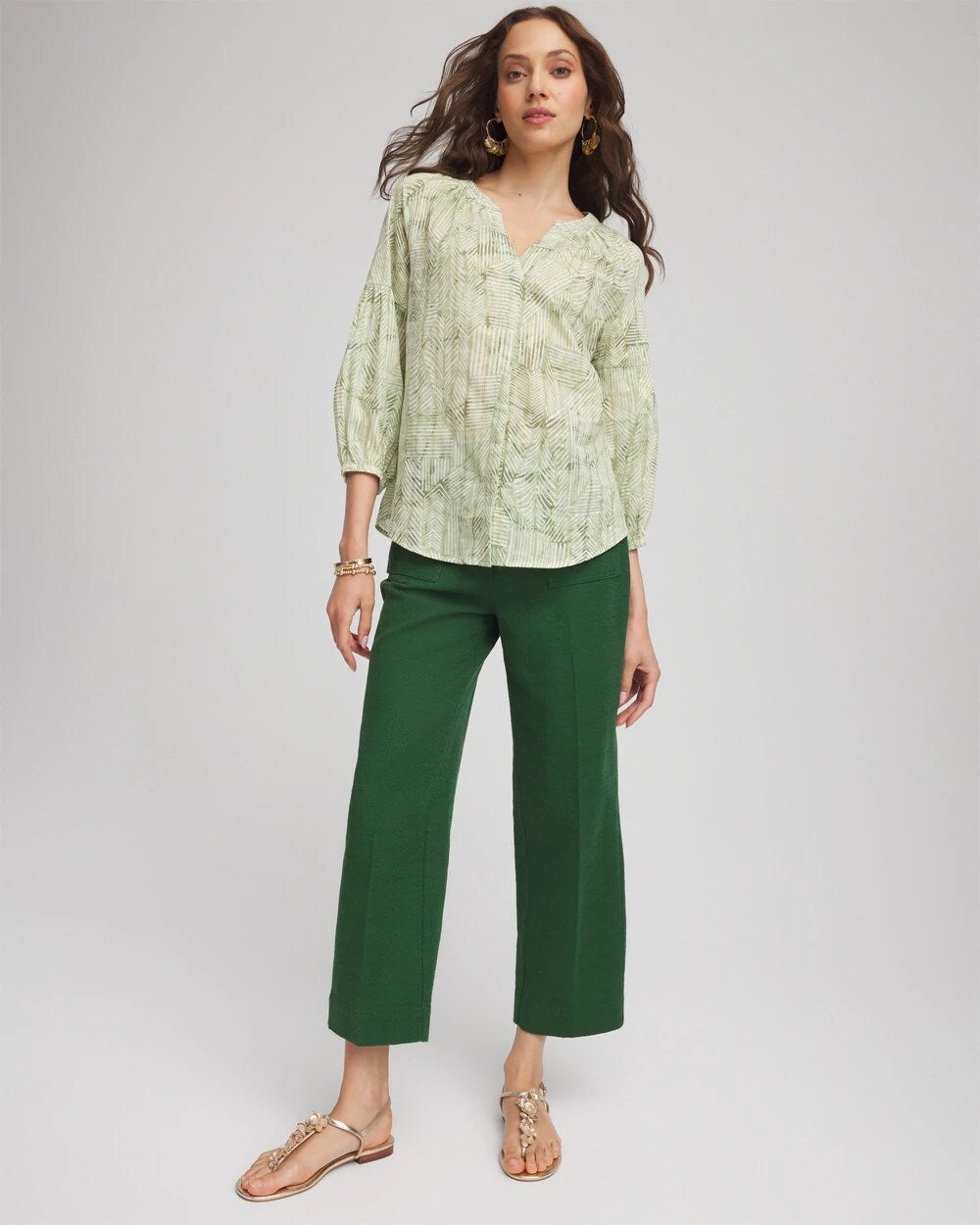 Chico's - Cropped Straight-Leg Pants