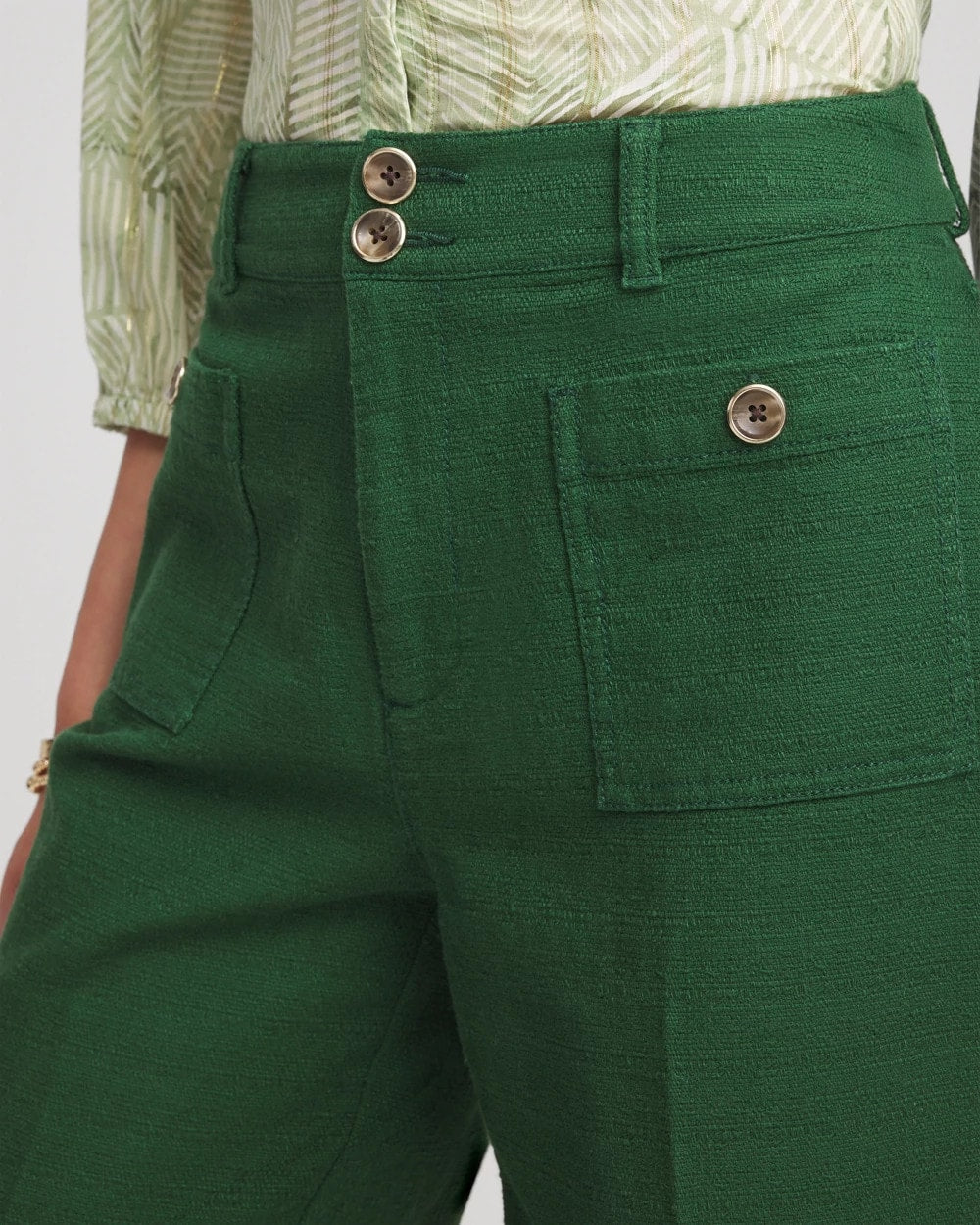 Chico's - Cropped Straight-Leg Pants