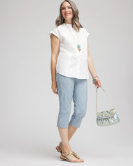 Chico's - Brigitte™ Cross Dye Capri Pants