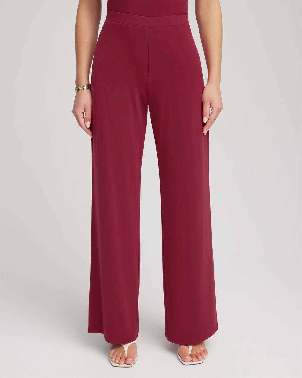 Chico's - Travelers™ Knit Wide-Leg Pants