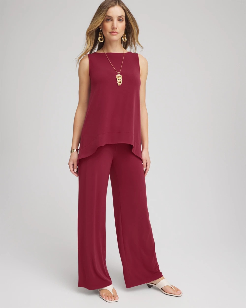 Chico's - Travelers™ Knit Wide-Leg Pants