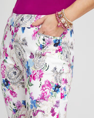 Chico's - Brigitte™ Paisley Floral Cropped Pants