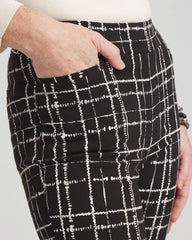 Chico's - Brigitte Plaid Slim Ankle Pants