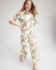 Chico's - Floral Eyelet Culotte Pants