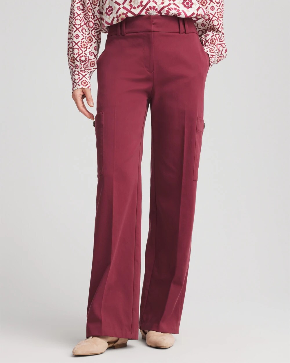 Chico's - Sateen Cargo Pants