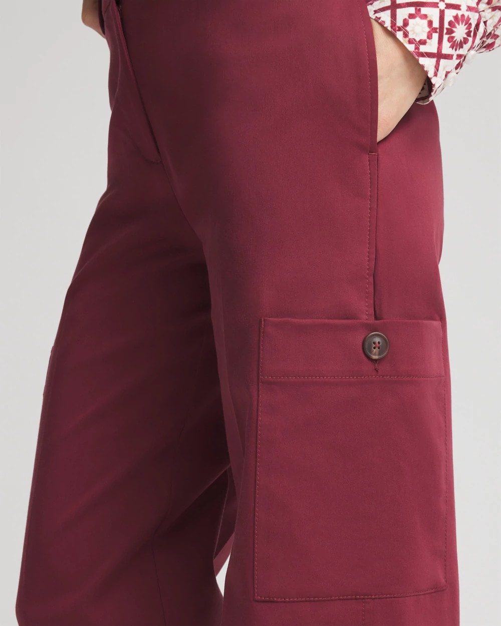 Chico's - Sateen Cargo Pants
