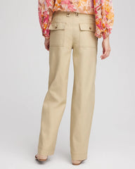 Chico's - Utility Twill Straight Leg Pants