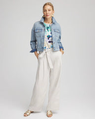 Chico's - Hollywood Waist Belted Linen Pants