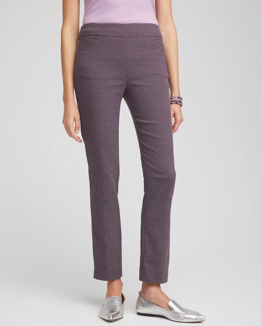 Chico's - Brigitte Geo Slim Ankle Pants