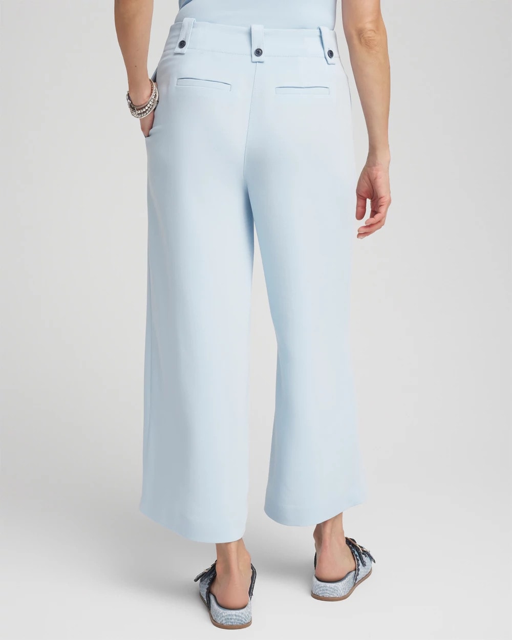 Chico's - Crepe Wide-Leg Culotte Pants