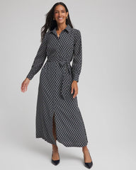 Chico's - Chain Print Maxi Shirtdress