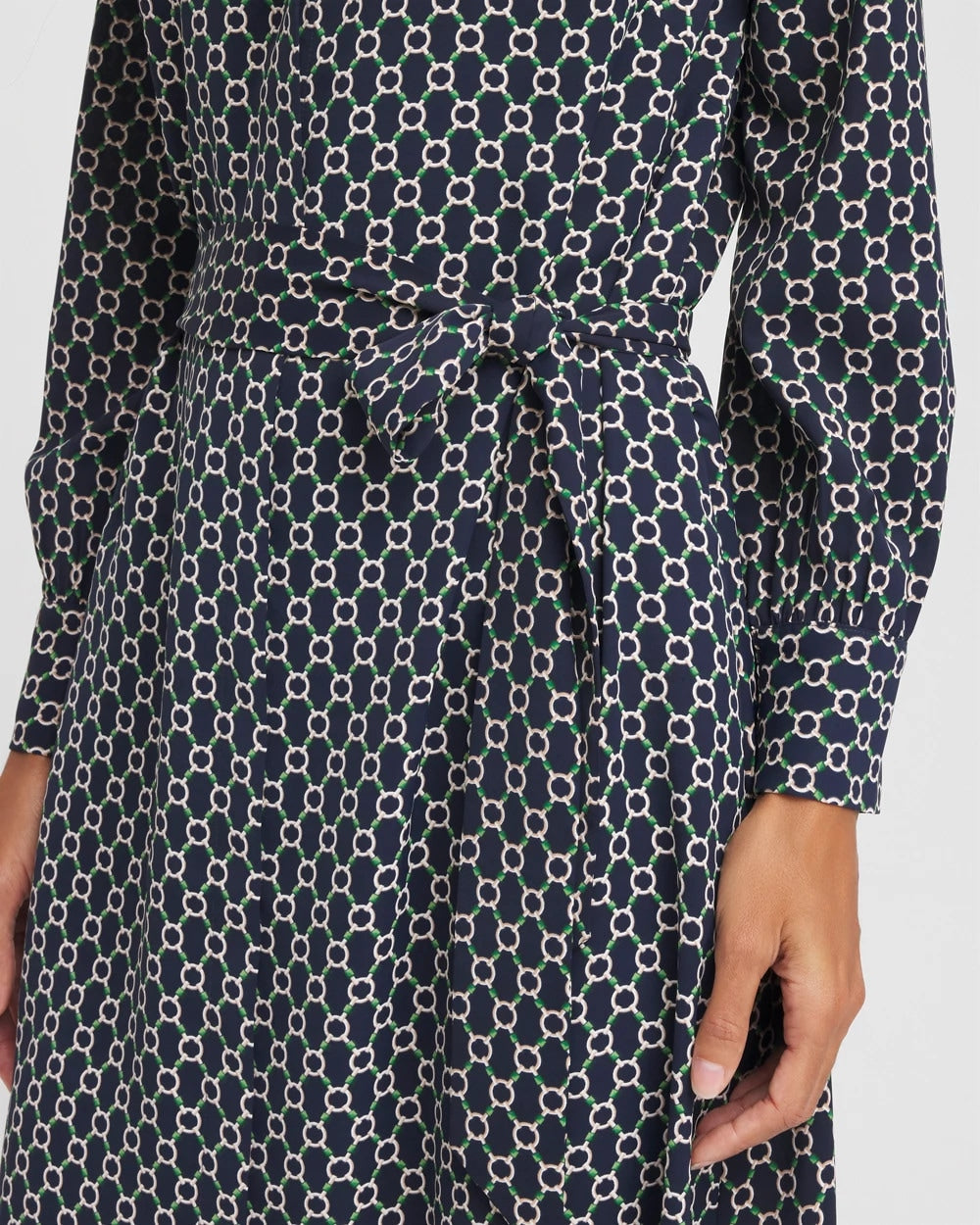 Chico's - Chain Print Maxi Shirtdress