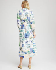 Chico's - Port Call Maxi Shirtdress