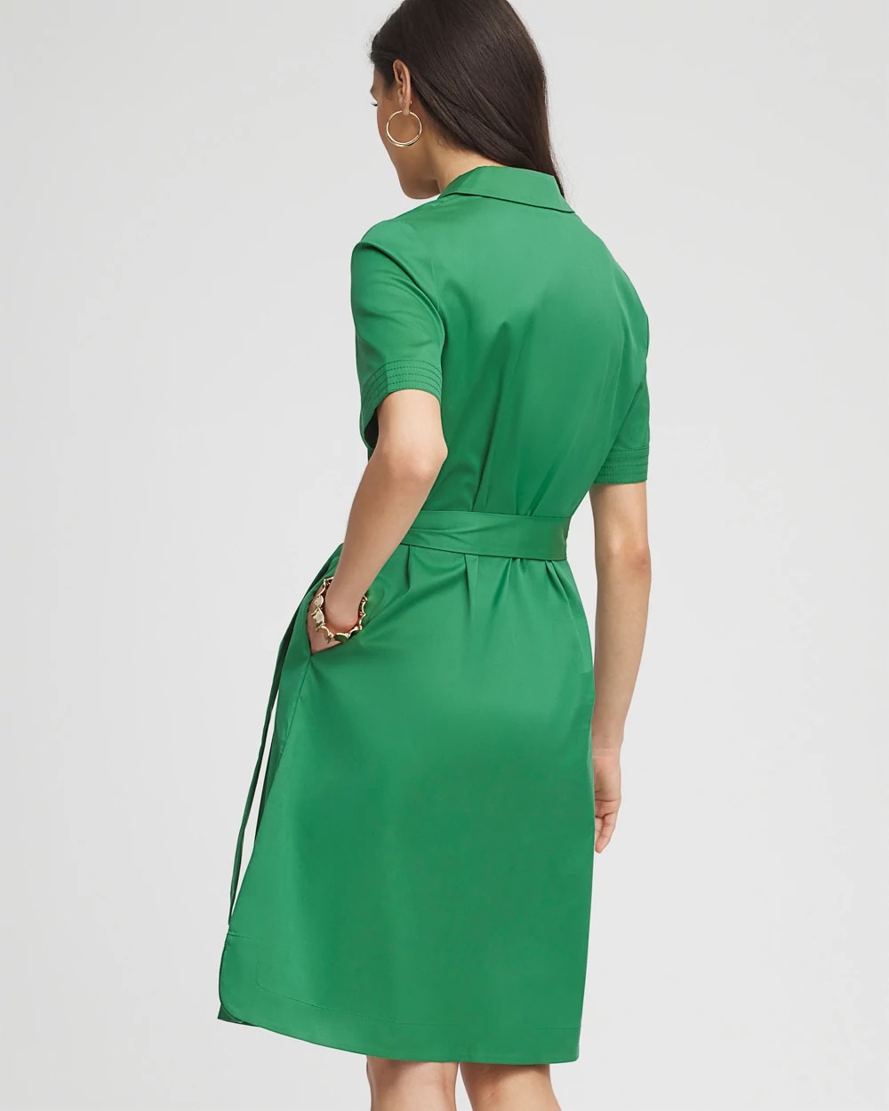 Chico's - Shirttail Hem Popover Dress