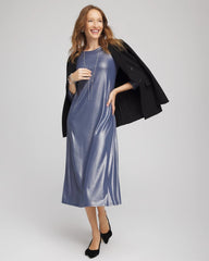 Chico's - Foiled Jersey Knit Maxi Dress