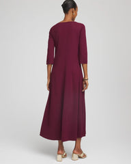 Chico's - Seamed Crepe Maxi Dress