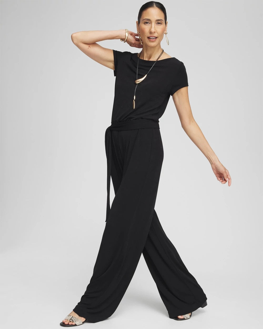 Chico's - Travelers™ Cap Sleeve Jumpsuit