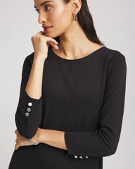 Chico's - Ponte A-line Midi Dress