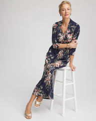 Chico's - Knit Pleated Maxi Dress
