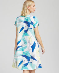 Chico's - Cuff Sleeve Linen Dress