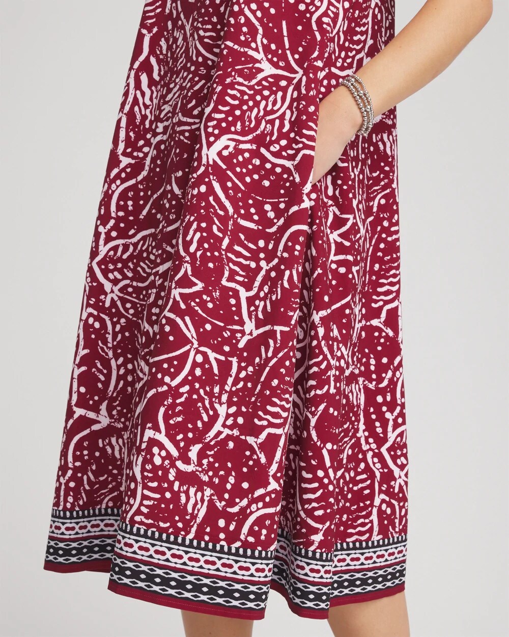 Chico's - Zenergy® UPF Printed Midi Sports Dress