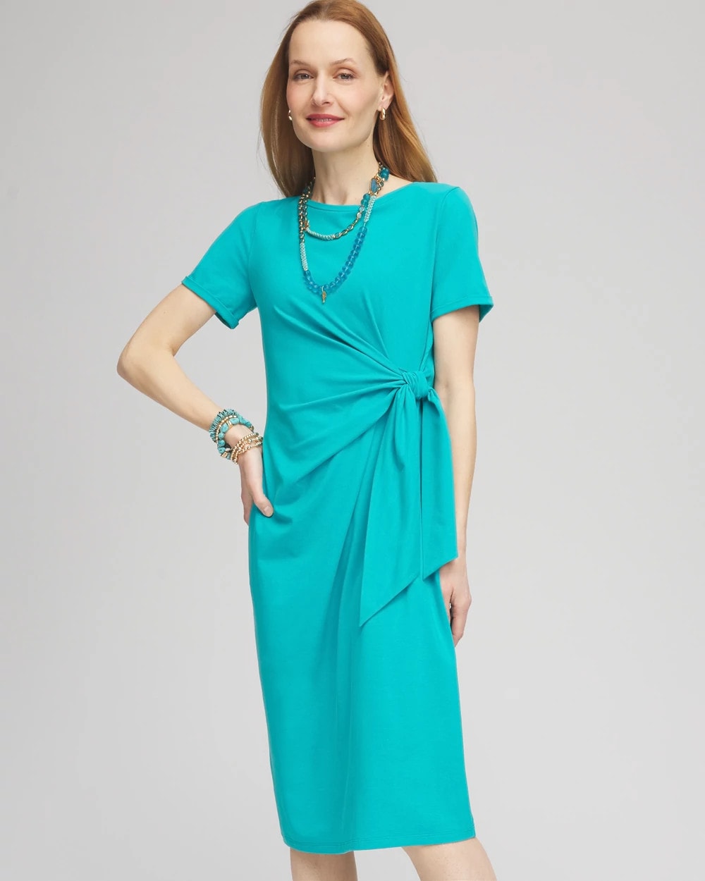Chico's - Twist Tie-Front Dress