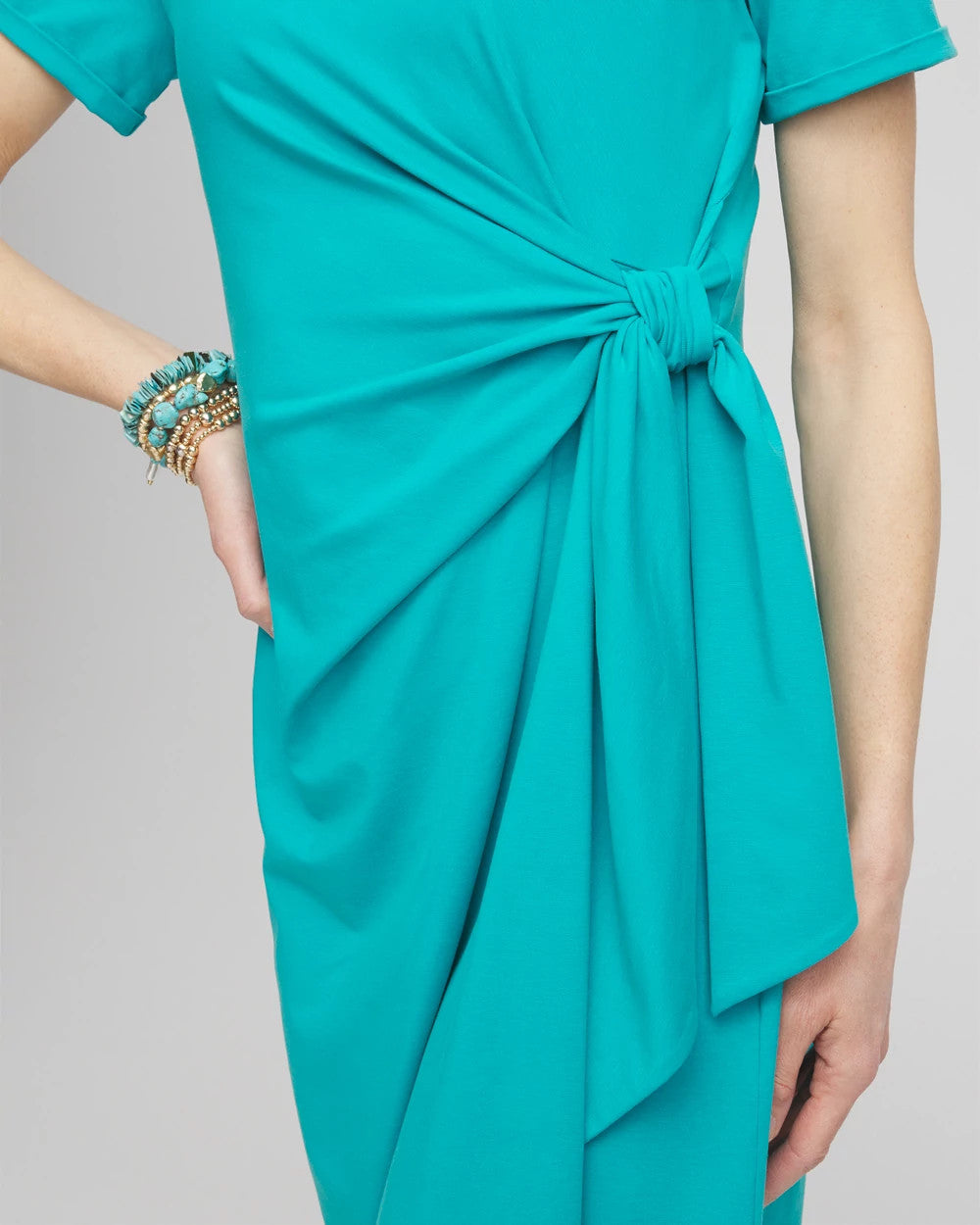 Chico's - Twist Tie-Front Dress
