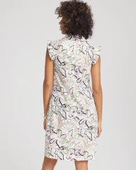 Chico's - Zenergy® UPF Knit Floral Polo Dress