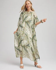 Chico's - Crinkle-Chiffon Kaftan Dress