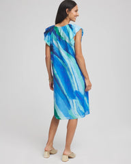 Chico's - Cotton-Silk Voile Popover Dress