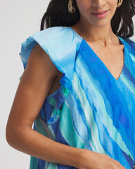 Chico's - Cotton-Silk Voile Popover Dress