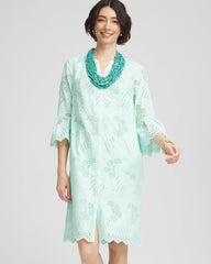 Chico's - Eyelet Cotton Voile Dress